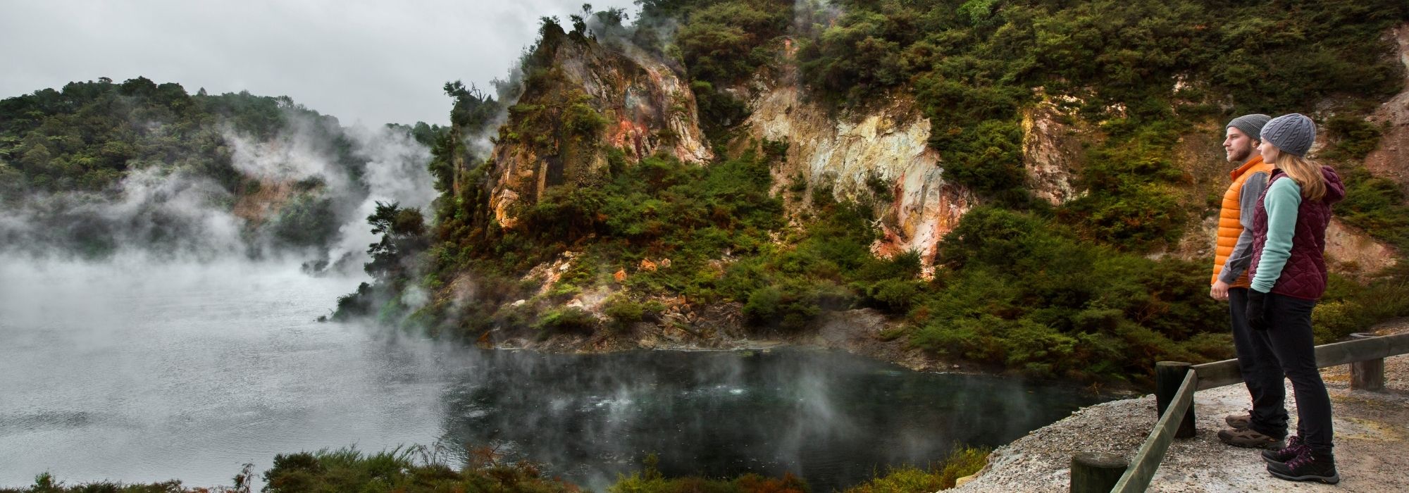 A mint winter day in Rotorua A mint winter day in Rotorua